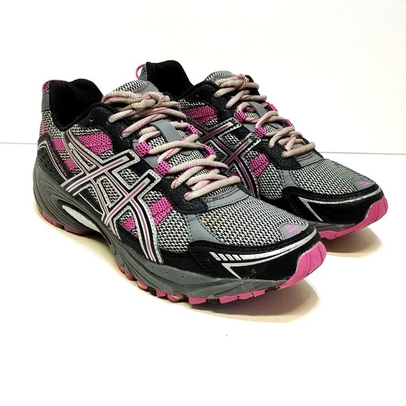 Asics Gel-Venture 4 Trail Running Sneakers Shoes T383N Women US 10  Rubber Sole - Picture 2 of 9